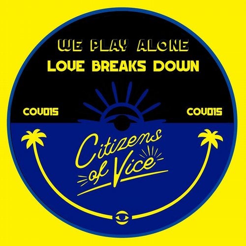 image cover: We Play Alone, Brooks - Love Breaks Down / COV015
