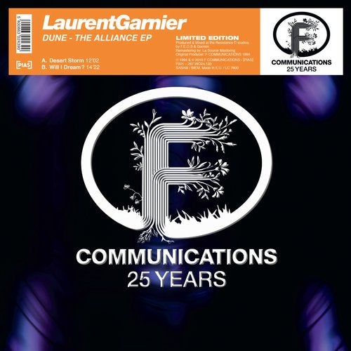 image cover: Laurent Garnier - Dune The Alliance EP / F001NDA