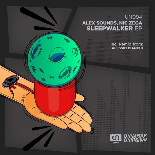 image cover: Alex Sounds, Nic Zega - Sleepwalker / UN094