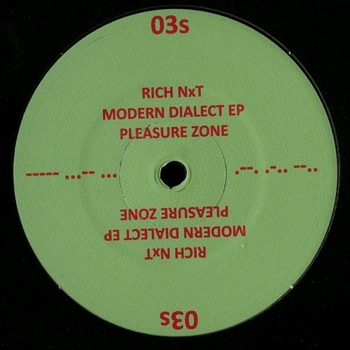 image cover: Rich NXT - Modern Dialect EP / PLZ003S