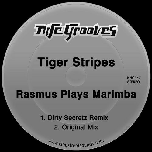 image cover: Tiger Stripes, Dirty Secretz - Rasmus Plays Marimba / KNG847