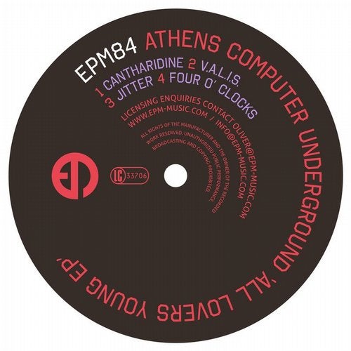 image cover: Athens Computer Underground - All Lovers Young EP / EPM84