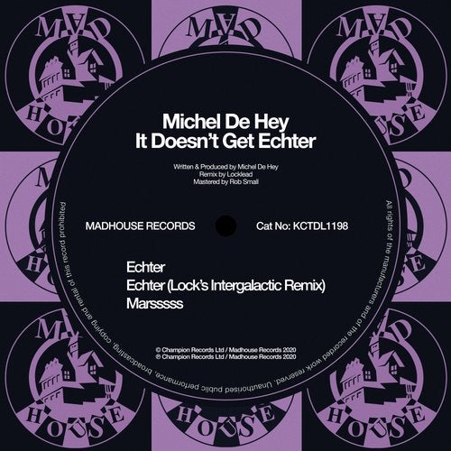 image cover: Michel De Hey, Locklead - It Doesn't Get Echter / KCTDL1198