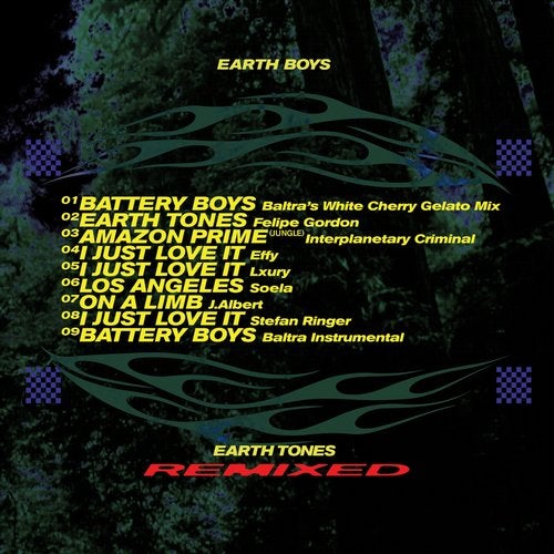 image cover: Earth Boys - Earth Tones (Remixes) / SNFLP004RMX