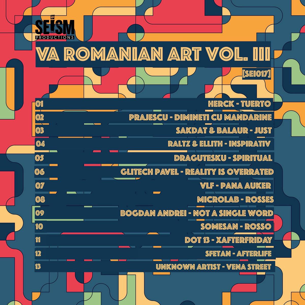 image cover: VA - VA Romanian Art Vol. ​III / SEI017