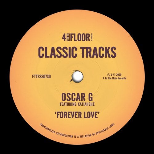image cover: Oscar G, Katiahshé - Forever Love / FTTFSS073D2