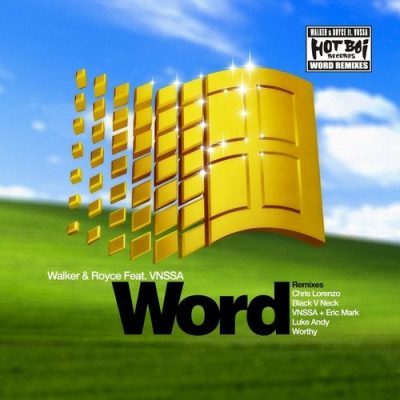09 2020 346 09144709 Walker & Royce, VNSSA - WORD (Remixes) / HBR027