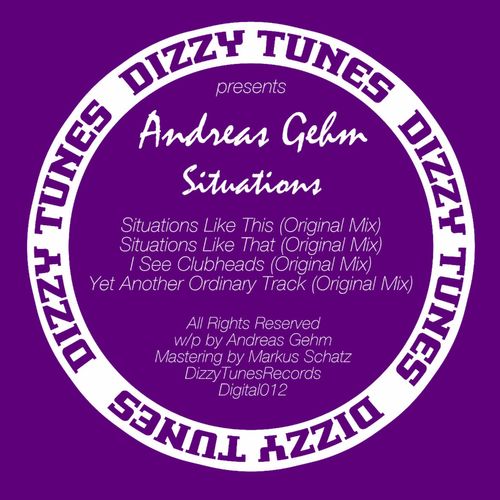 image cover: Andreas Gehm - Situations / DIZZY012