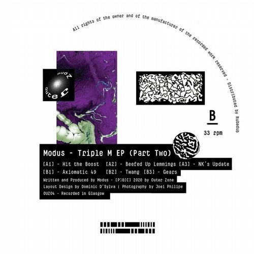 image cover: Modus - Triple M EP (Part Two) / OUZ04