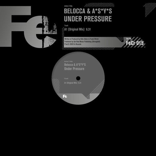 image cover: Belocca, A*S*Y*S - Under Pressure (Original Mix) / 4056813205220