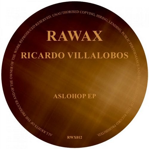 image cover: Ricardo Villalobos - AsloHop EP / RWX012