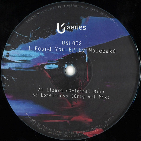 image cover: Modebakú - I Found You EP / USL002
