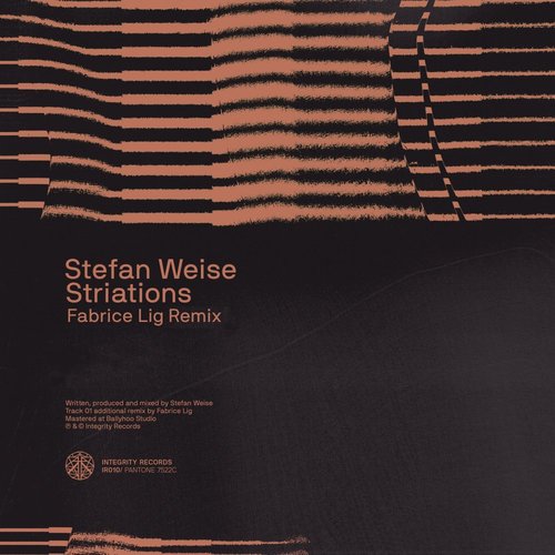 image cover: Stefan Weise - Striations (Fabrice Lig Extra Dub Remix) /