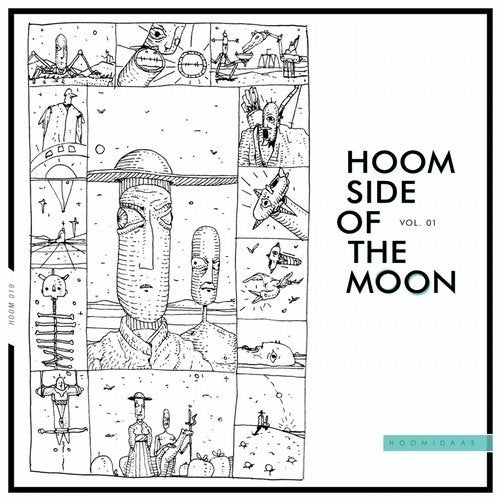 image cover: VA - Hoom Side of the Moon, Vol. 01 / HOOM019
