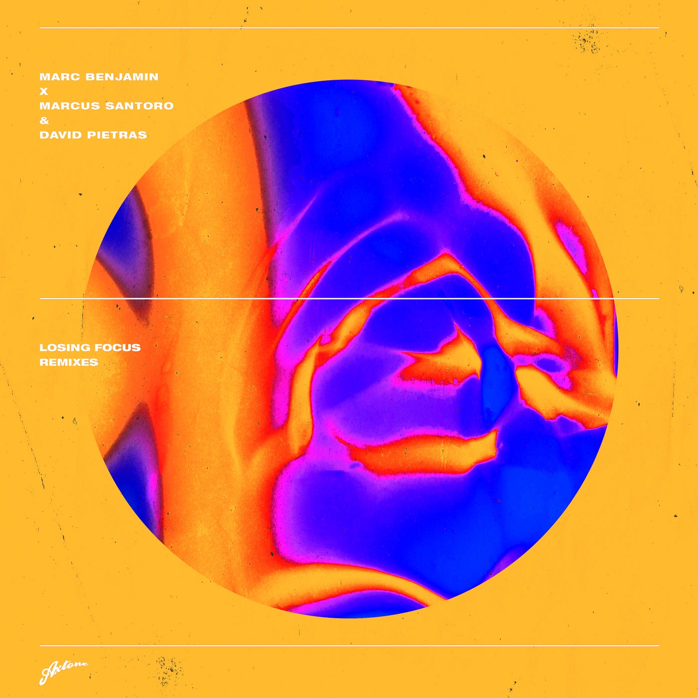 image cover: Marc Benjamin, Marcus Santoro, David Pietras - Losing Focus - Remixes / AXT149R