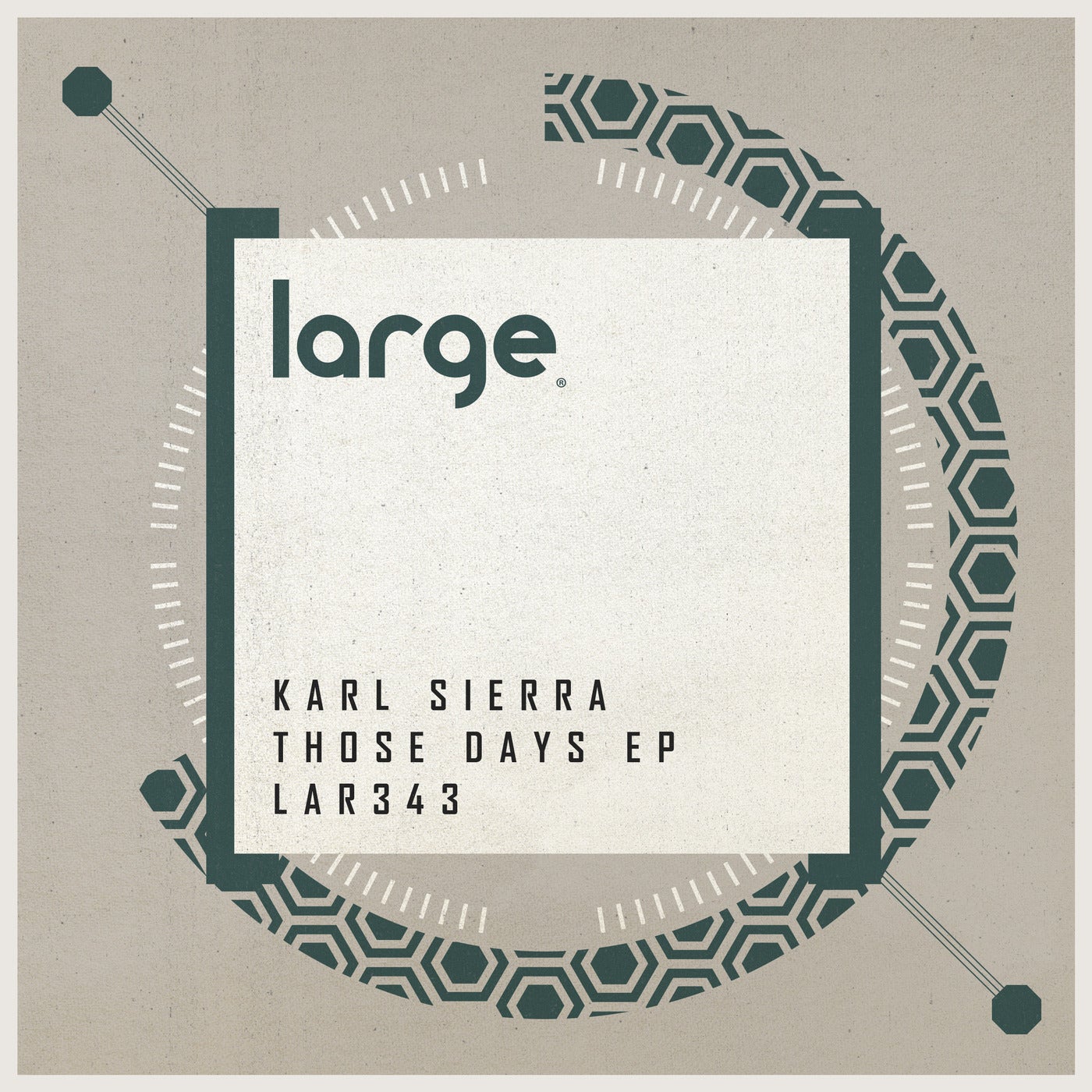 image cover: Karl Sierra - Those Days / LAR343