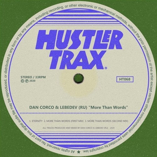 image cover: Dan Corco, Lebedev (RU) - More Than Words / HT068