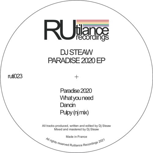 image cover: DJ Steaw - Paradise 2020 / RUTI023