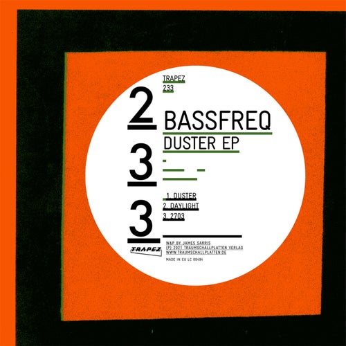 image cover: Bassfreq - Duster EP / TRAPEZ233