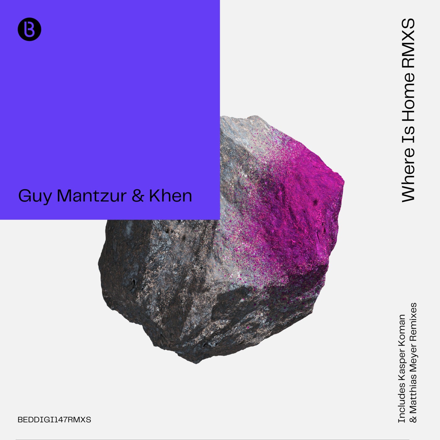 image cover: Guy Mantzur, Khen - Where Is Home Remixes / BEDDIGI147RMXS