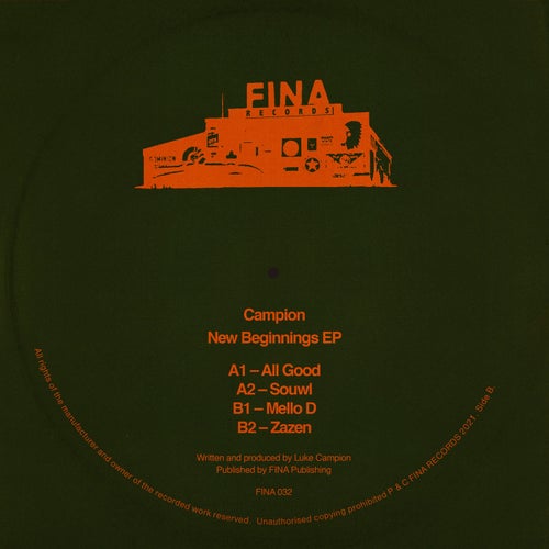 image cover: Campion - New Beginnings / FINA032