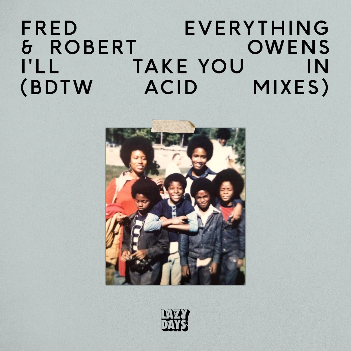 image cover: Fred Everything, Robert Owens - I'll Take You In (BDTW Acid Mixes) / LZD085