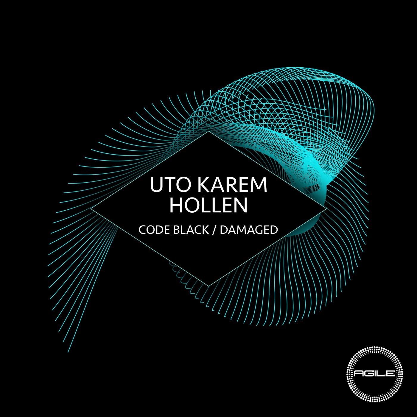 image cover: Uto Karem, Hollen - Code Black / Damaged / AGILE107