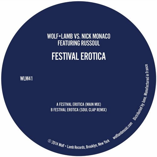 image cover: Wolf + Lamb, Nick Monaco - Festival Erotica feat. Russoul / WLM41