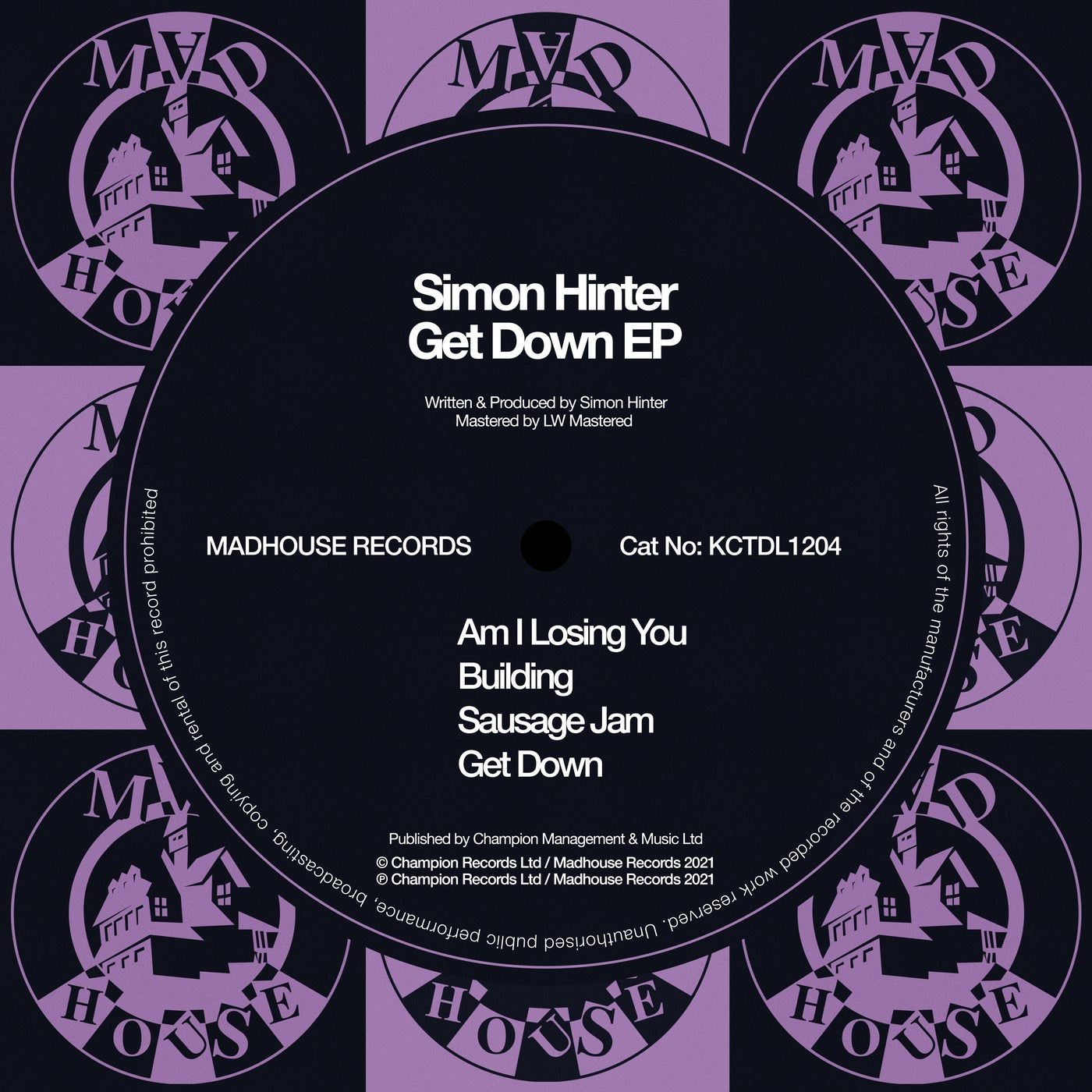 image cover: Simon Hinter - Get Down EP / KCTDL1204