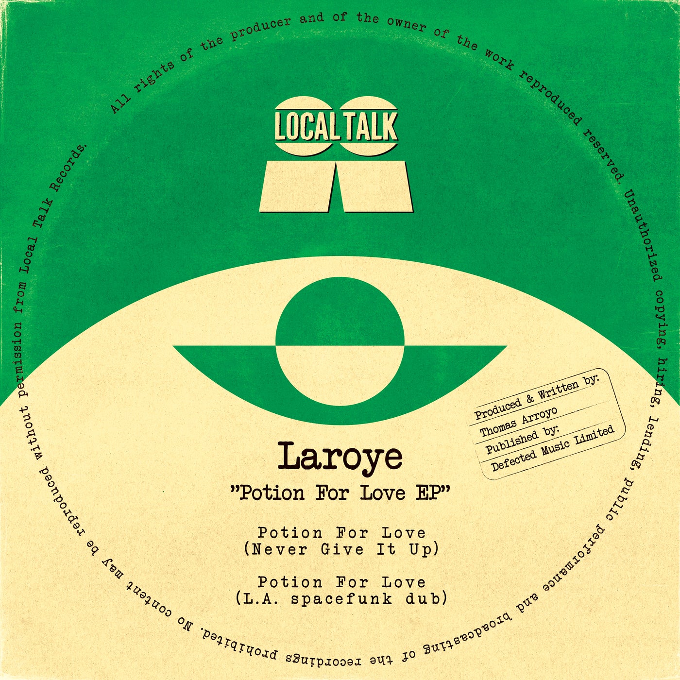 image cover: Laroye - Potion For Love EP / LT112A