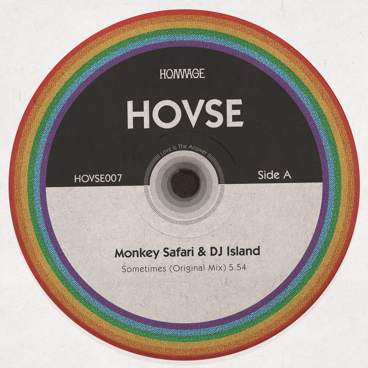 image cover: Monkey Safari, DJ Island, DJ Island, Monkey Safari - Sometimes / HOVSE007