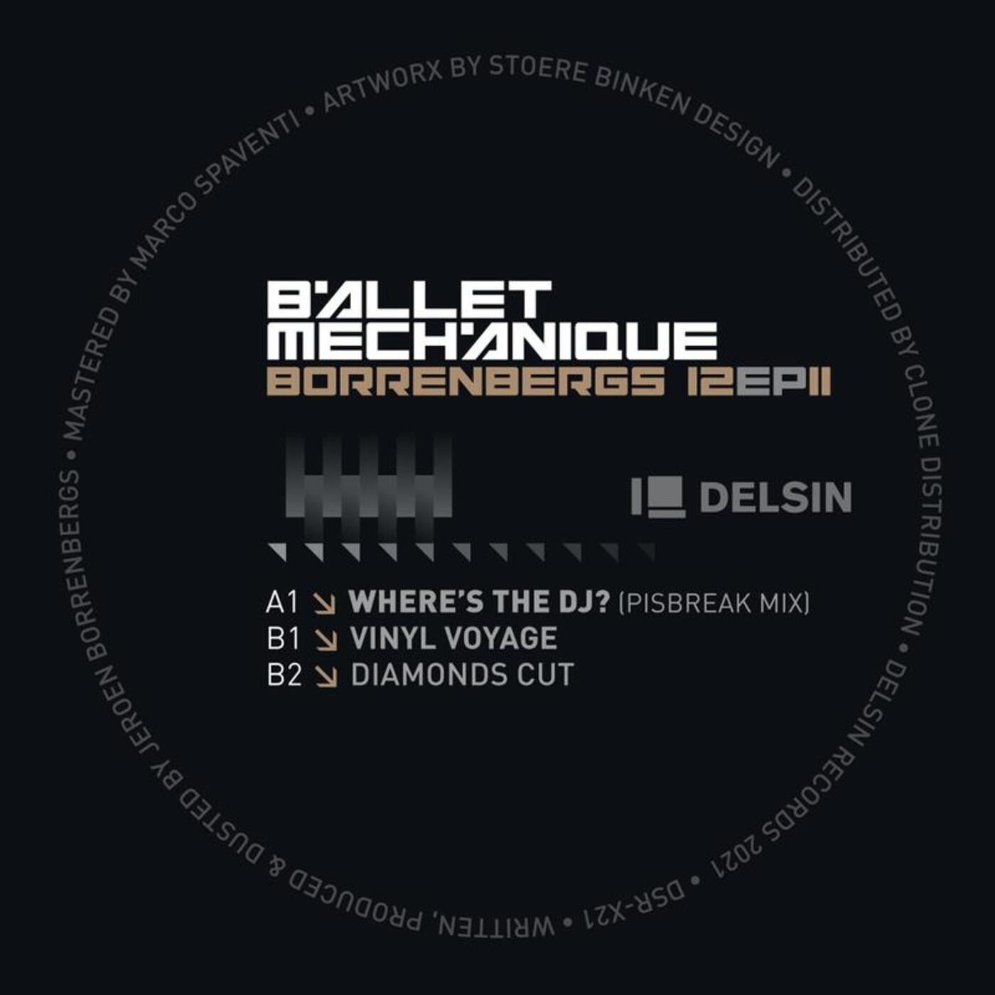 image cover: Ballet Mechanique - Borrenbergs 12 EP II / DSRX21