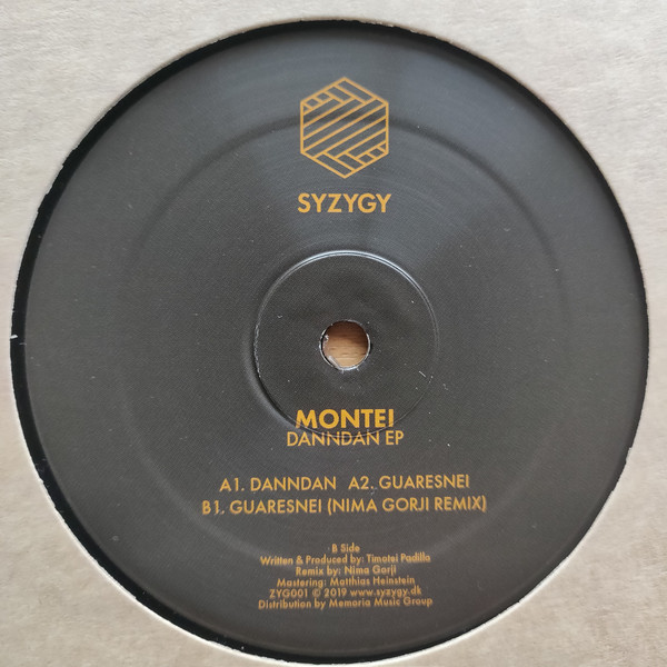 image cover: Montei - Danndan EP / ZYG001