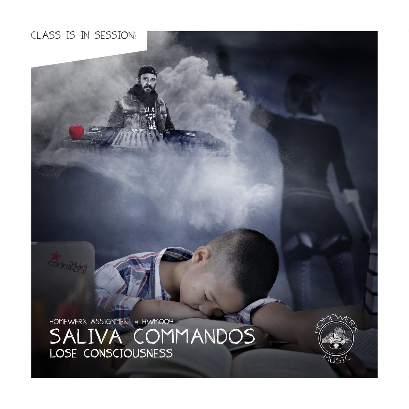 image cover: Saliva Commandos - Lose Consciousness / HWM004