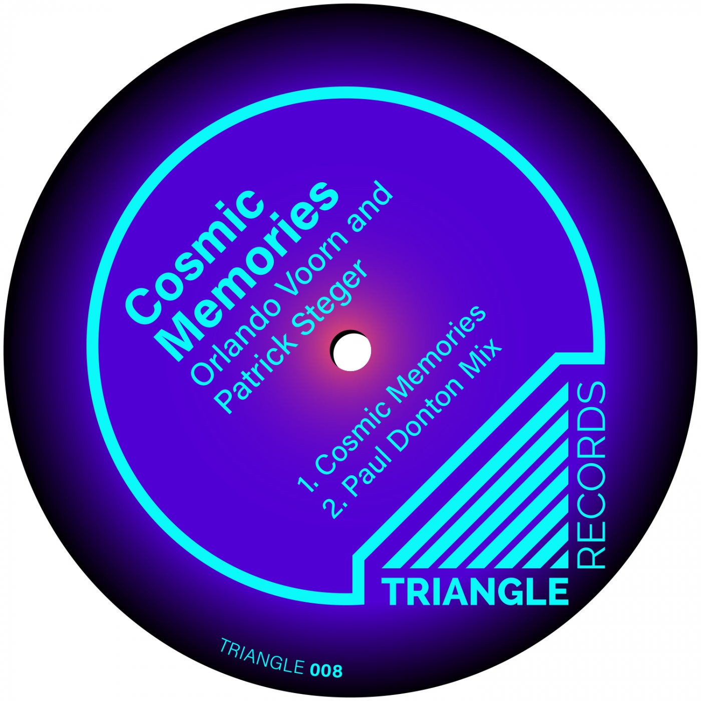 image cover: Orlando Voorn, Patrick Steger - Cosmic Memories / TRIREC008