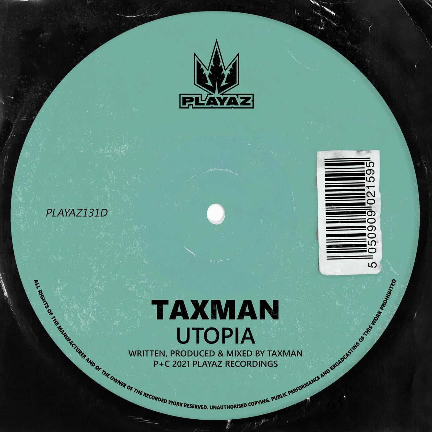 image cover: Taxman - Utopia / PLAYAZ131D