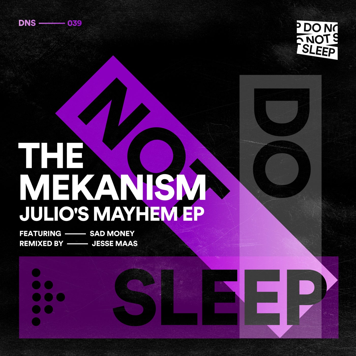 image cover: The Mekanism - Julio's Mayhem EP / DNS039