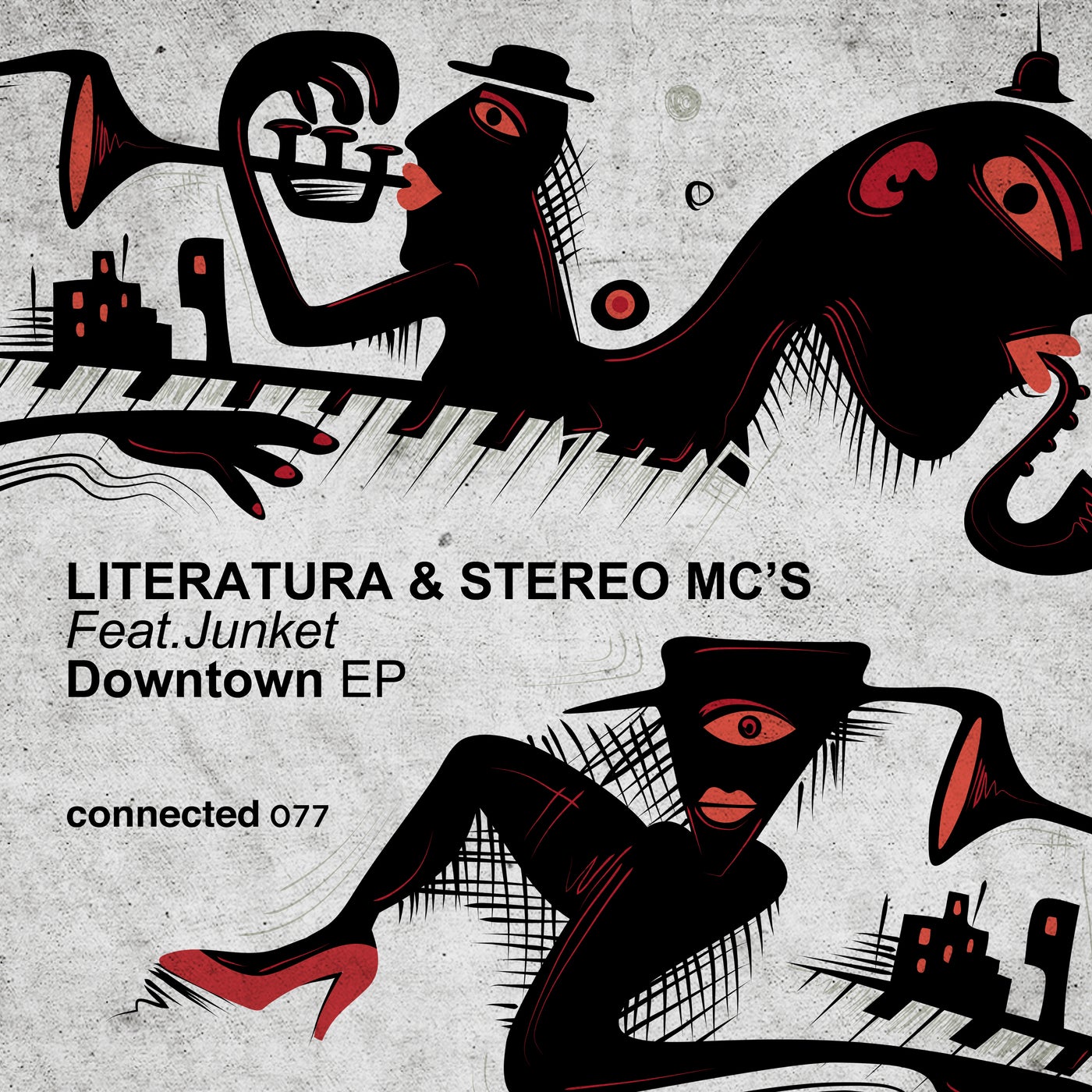 image cover: Stereo MC's, Literatura, Junket - Downtown EP feat. Junket / 592394