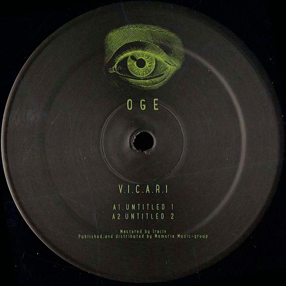 image cover: Tommy Vicari jnr - OGE002 / OGE002