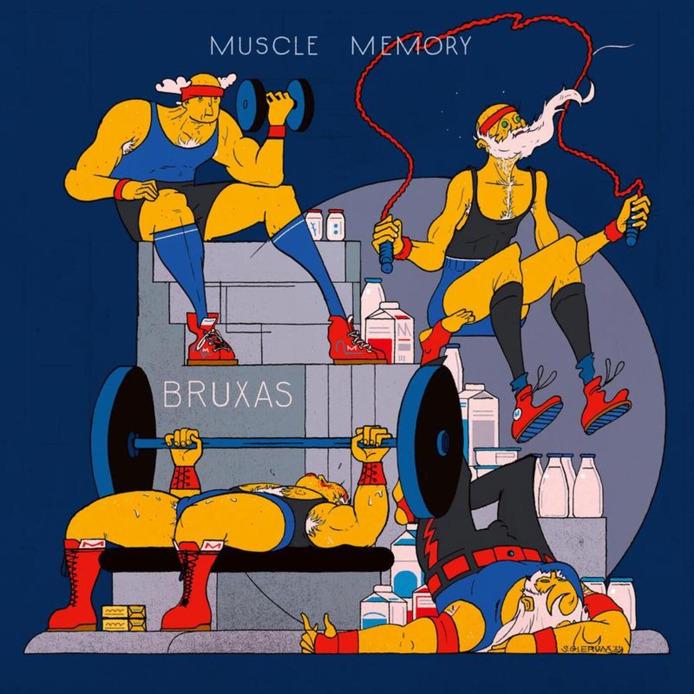 image cover: Bruxas, María Pandiello - Muscle Memory / DKMNTL086