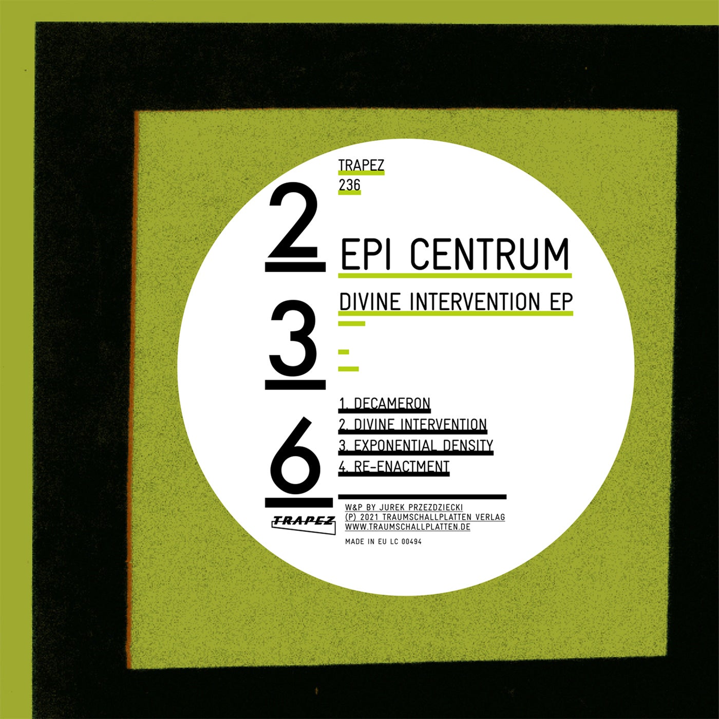 image cover: Epi Centrum - Divine Intervention EP / TRAPEZ236