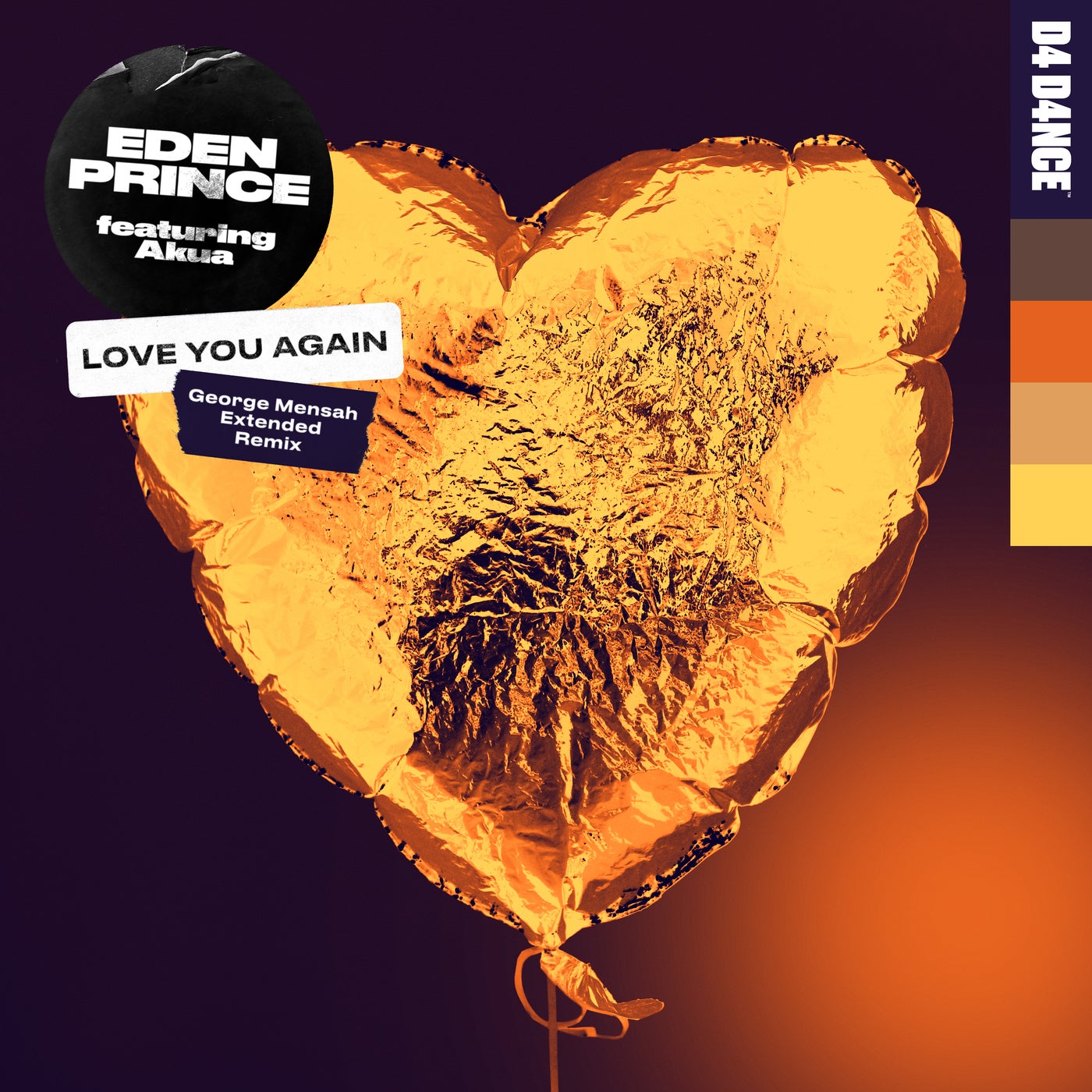 image cover: Akua, Eden Prince - Love You Again - George Mensah Extended Remix / D4D0011D4