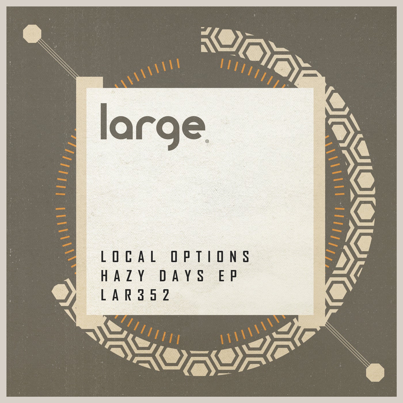 image cover: Local Options - Hazy Days EP / LAR352