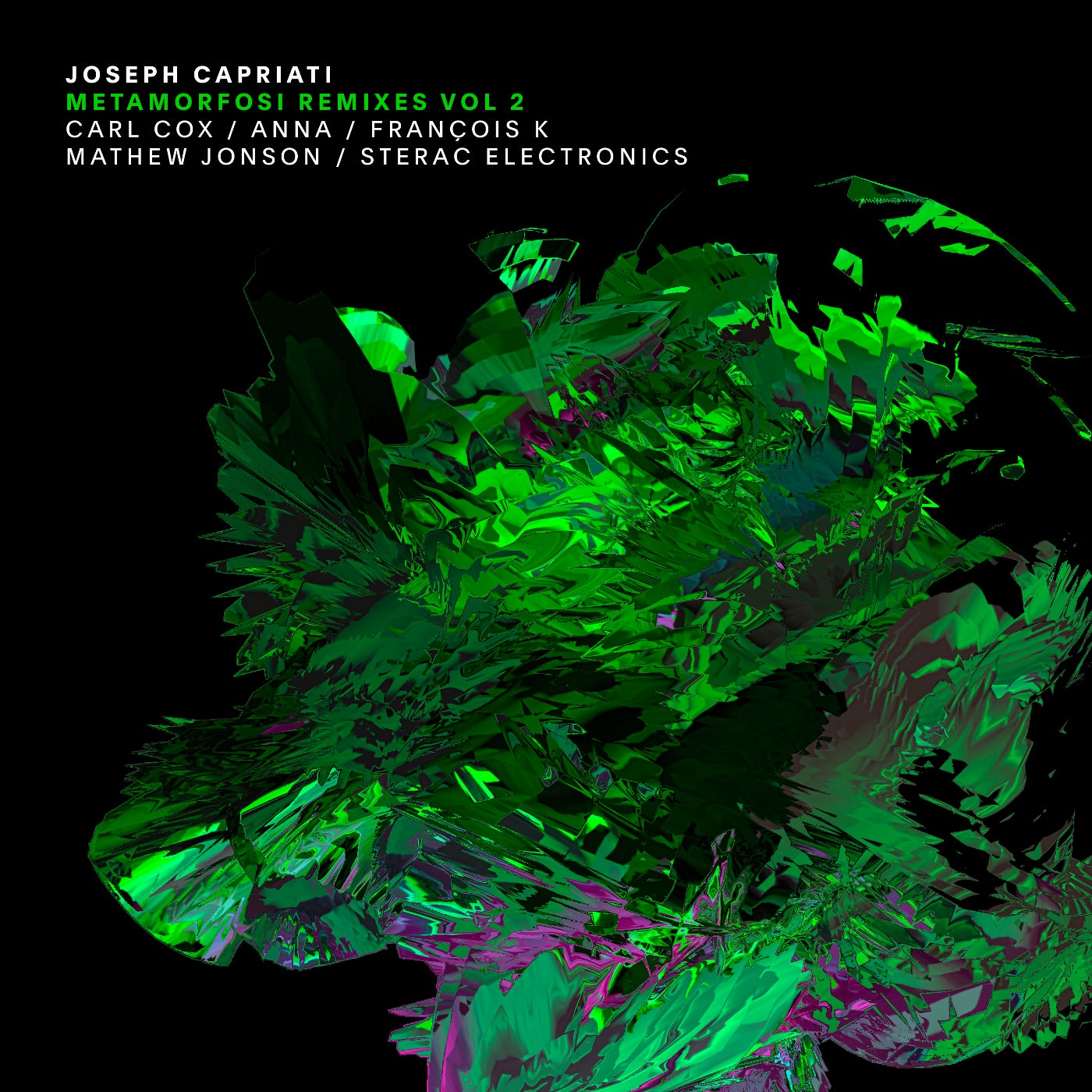 image cover: Joseph Capriati, Louie Vega, James Senese, Eric Kupper, Byron Stingily - Metamorfosi Remixes Vol 2 / REDIMENSION014