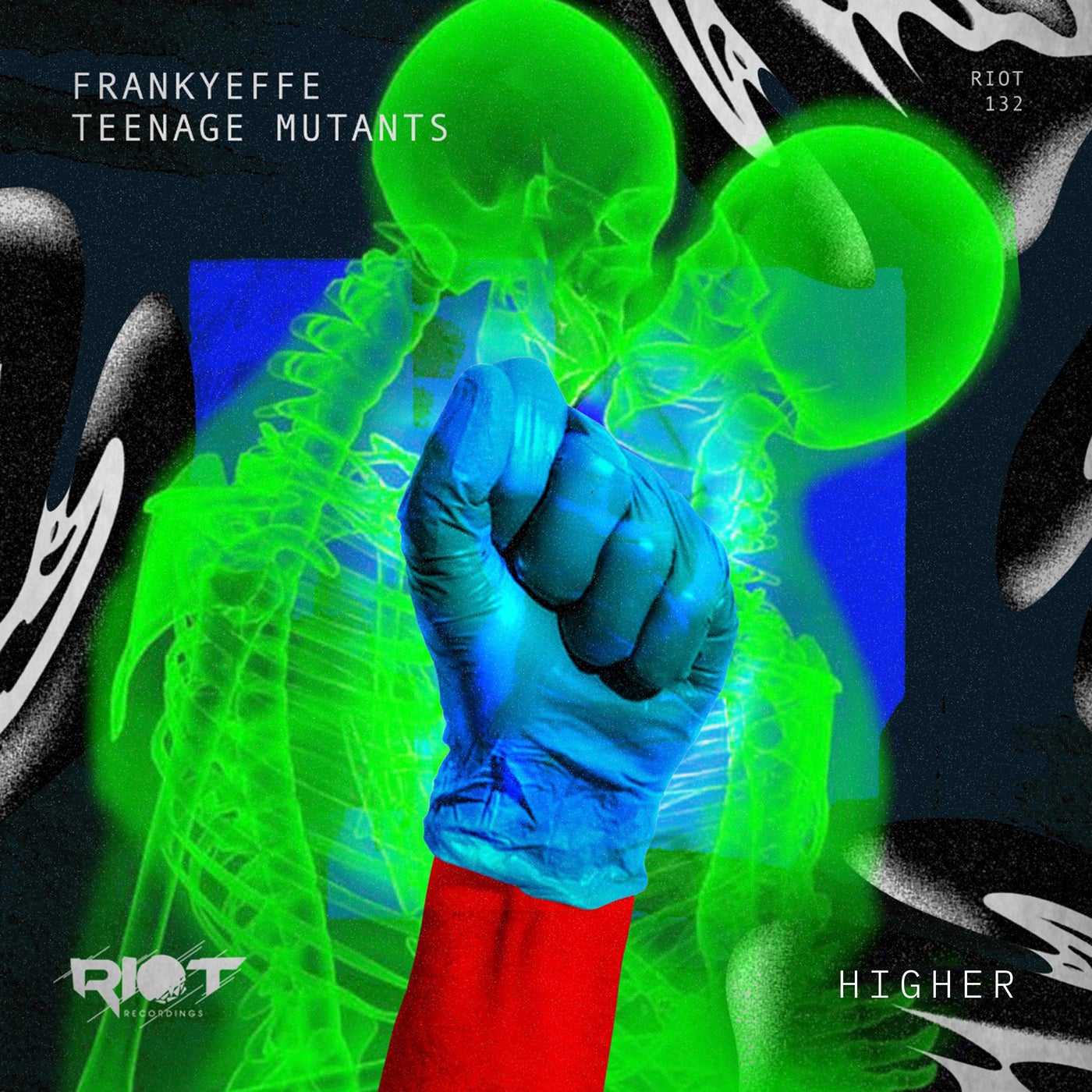 image cover: Frankyeffe, Teenage Mutants - Higher / RIOT132