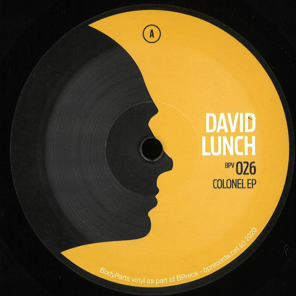 image cover: David Lunch - Colonel EP / BPV026