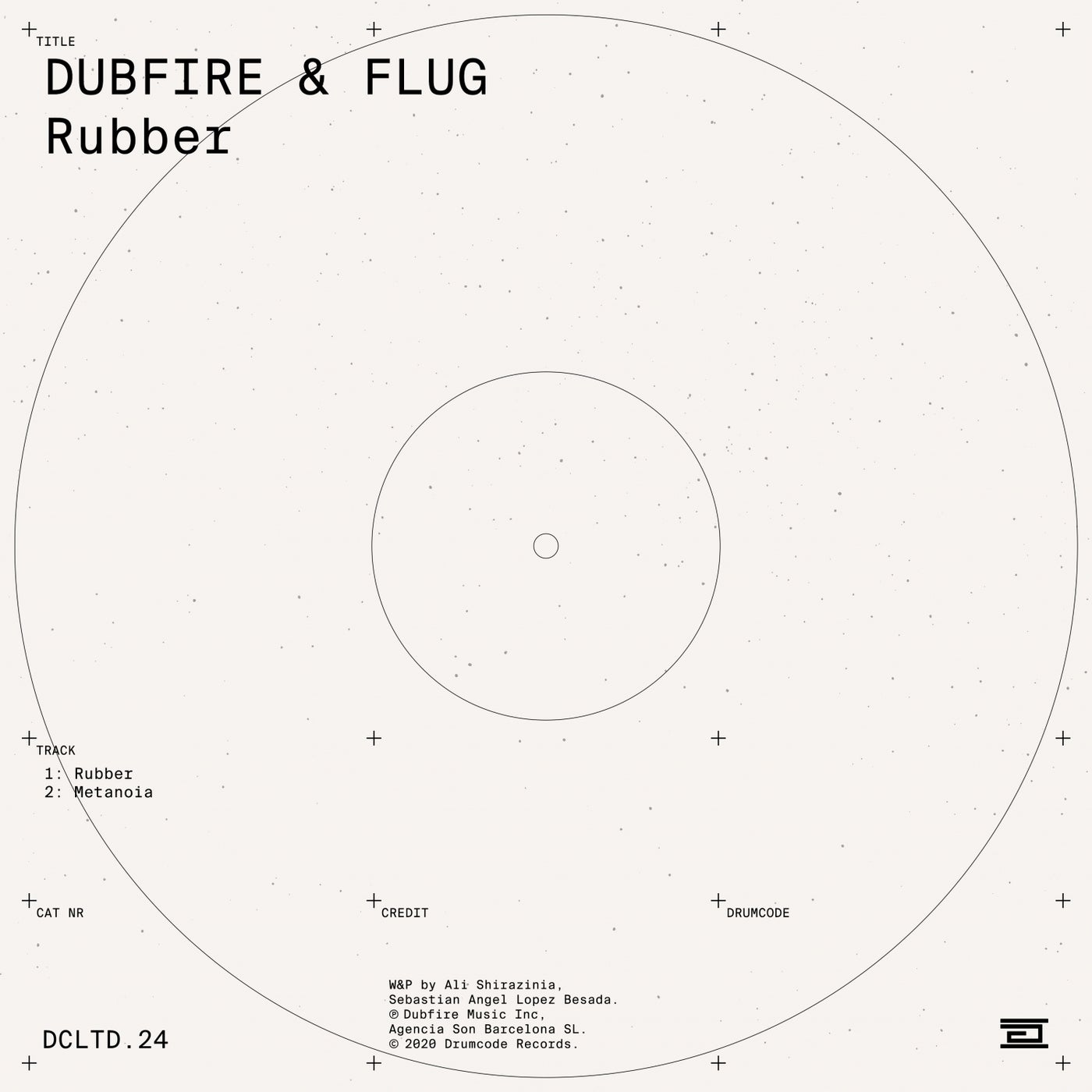 image cover: Dubfire, Flug - Rubber / DCLTD24