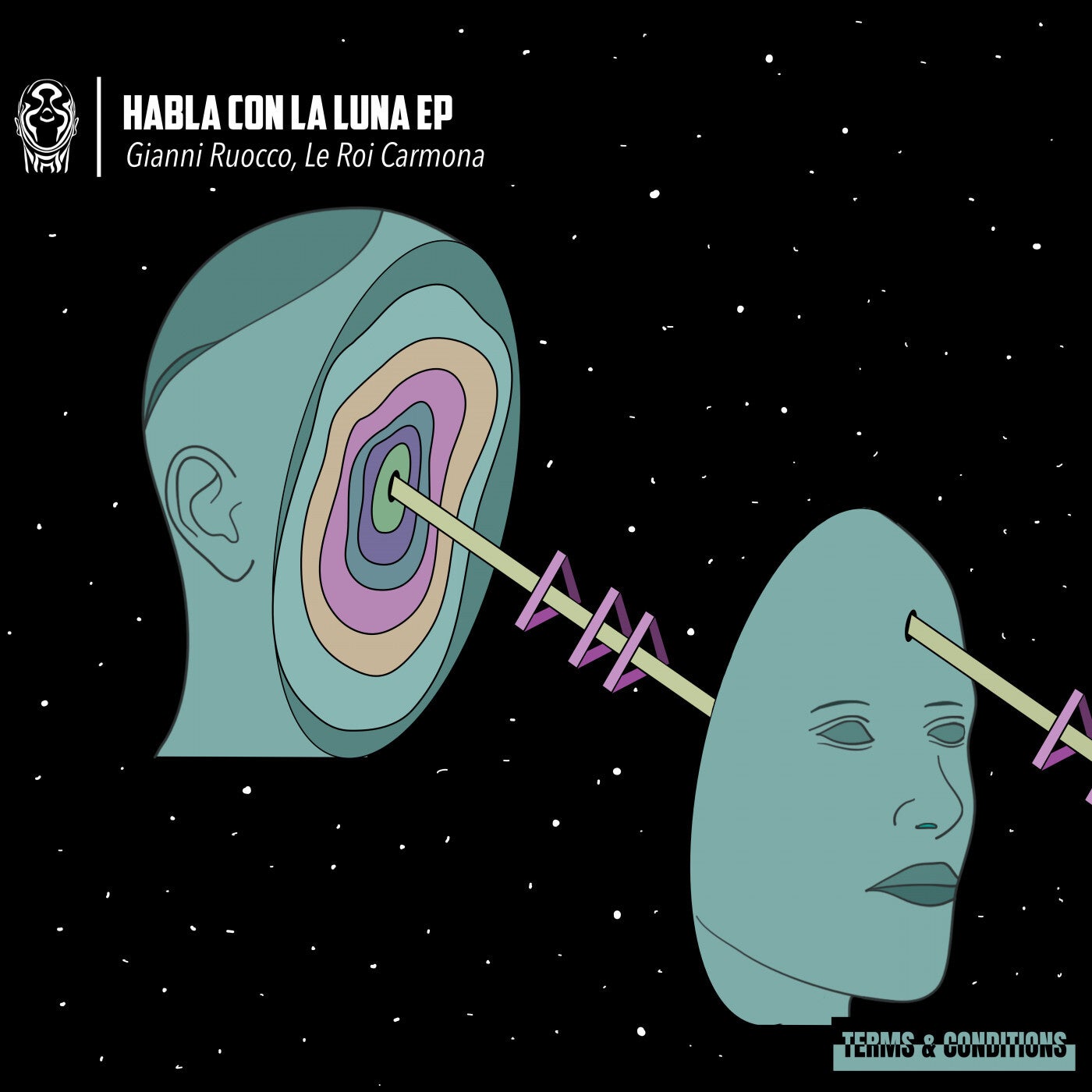 image cover: Gianni Ruocco, Le Roi Carmona - Habla Con la Luna EP / TNCR032