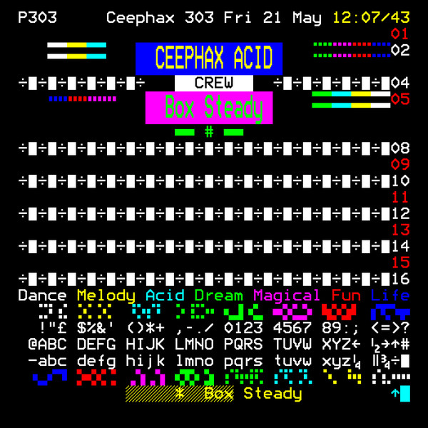 image cover: Ceephax Acid Crew - Box Steady / CPX008