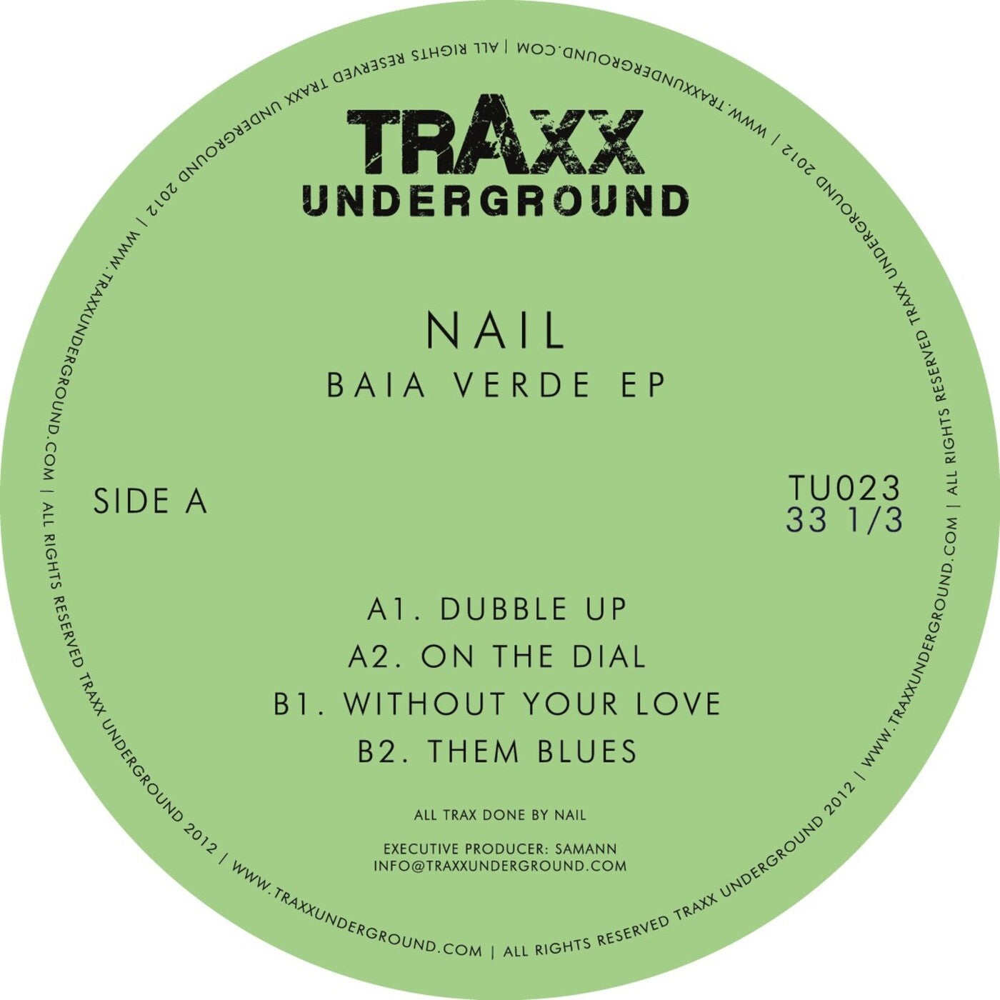 image cover: Nail - Baia Verde EP / TU023